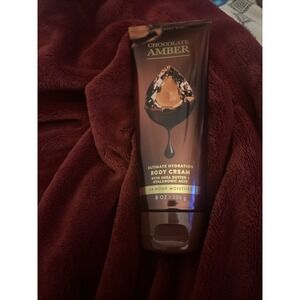 New Bath & Body Works Chocolate Amber Ultimate Hydration Body Cream